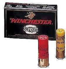 12 Gauge 5 Rounds Ammunition Winchester 3" 10 Pellets Lead #000 Buck